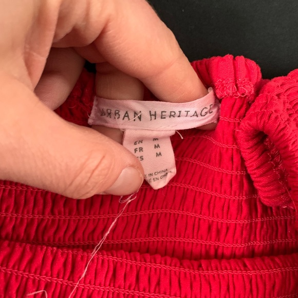 Urban planet red crop top - Picture 3 of 3